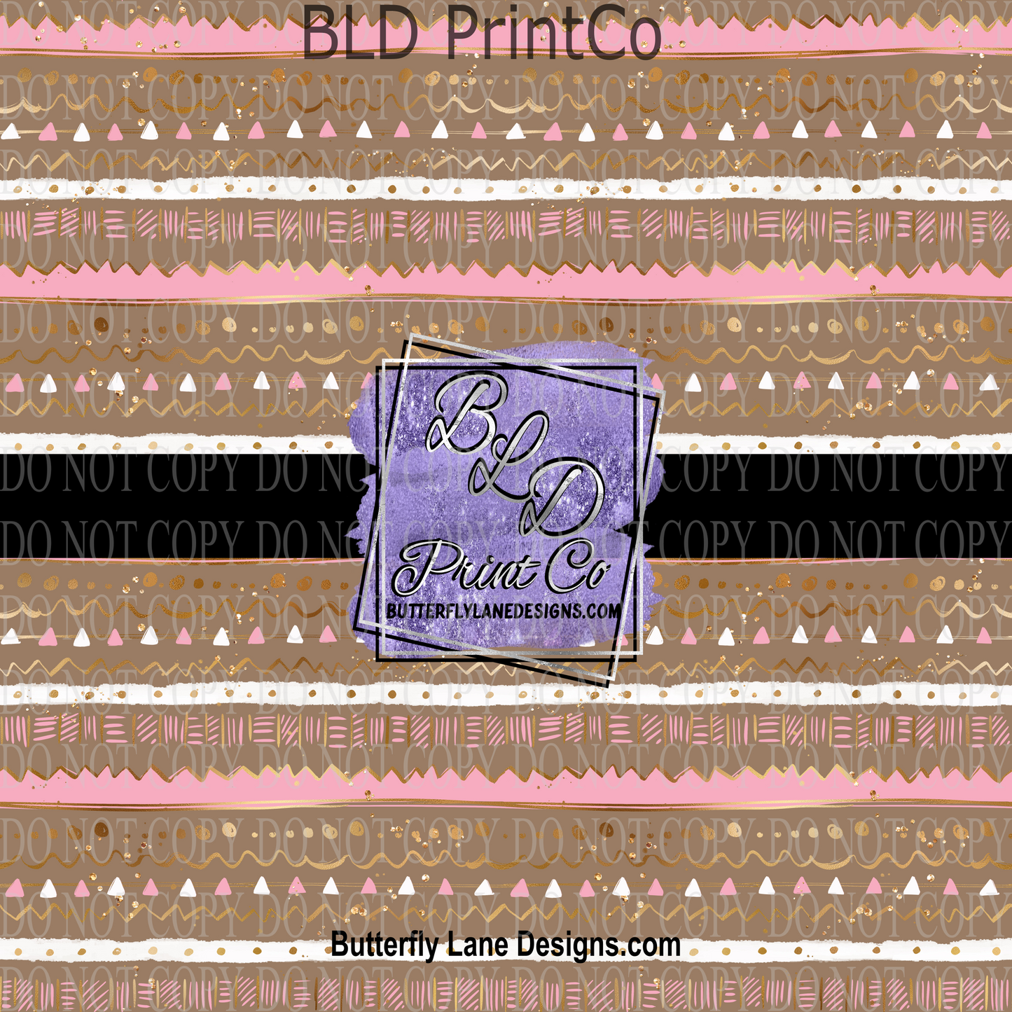 Abstract Brown Pink & white PV 838   Patterned Vinyl