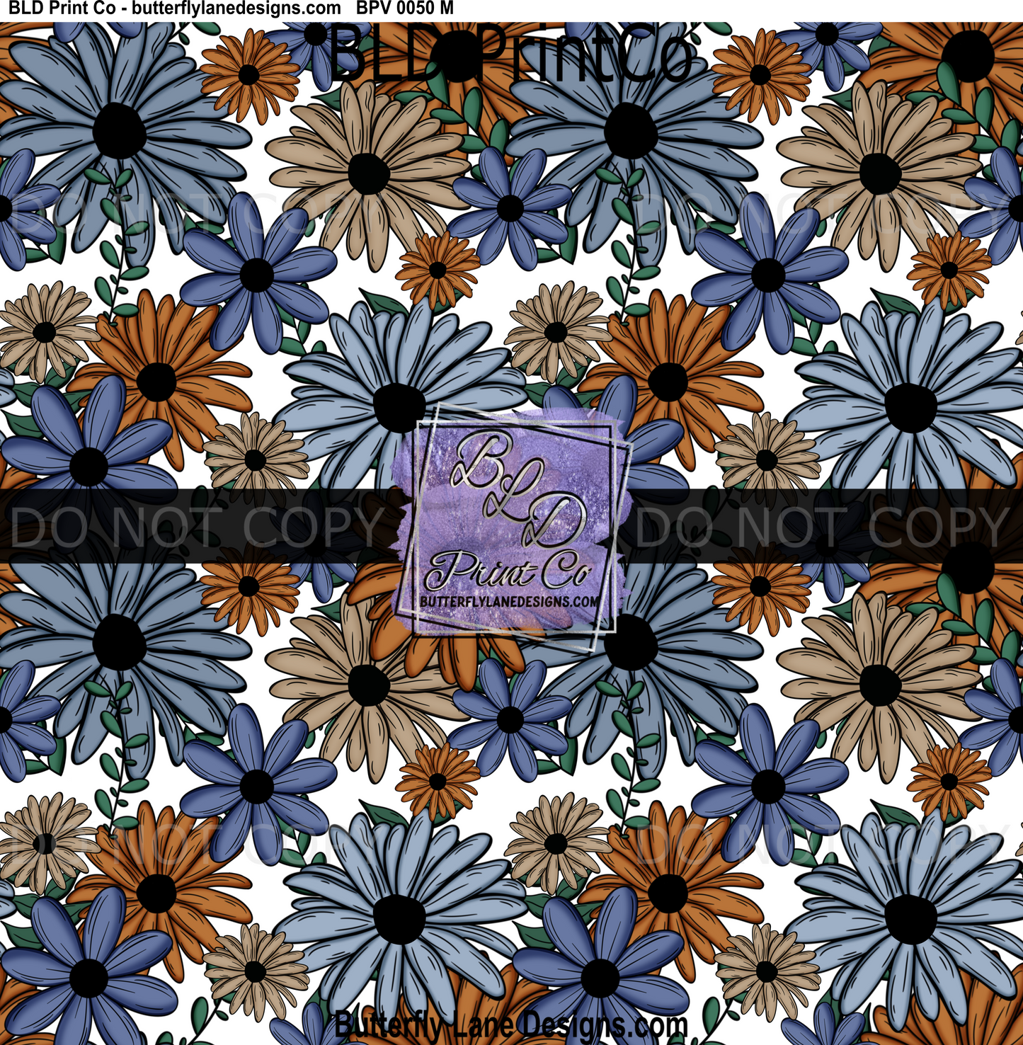 Earth tone Florals-BPV0050