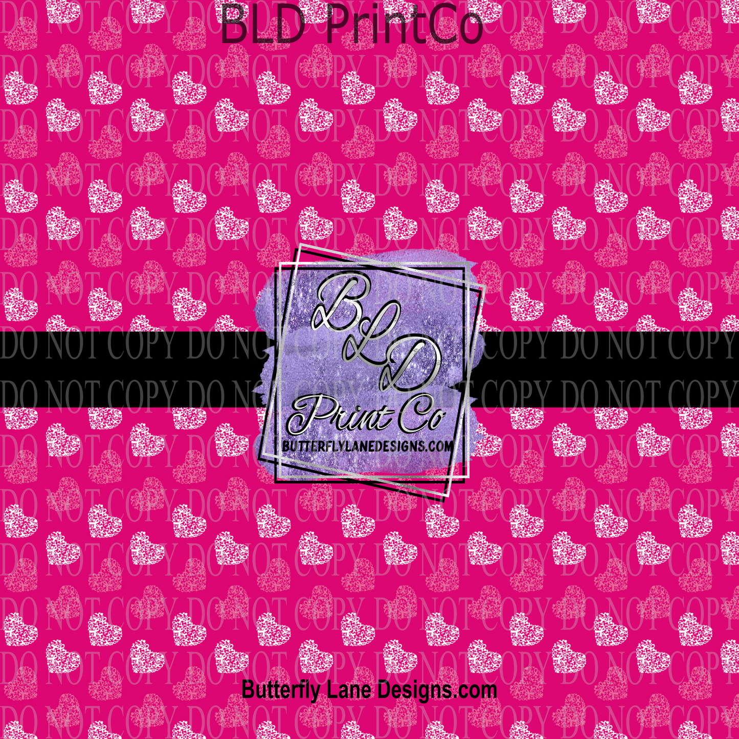 Breast Cancer- Dark Pink- Believe- Heart awareness ribbons  PV 779  Patterned Vinyl