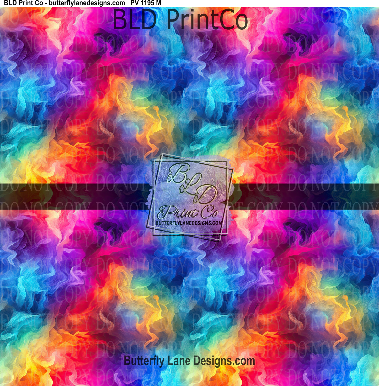 Bright Neon Smoke effect PV 1195   ::  Patterned Vinyl