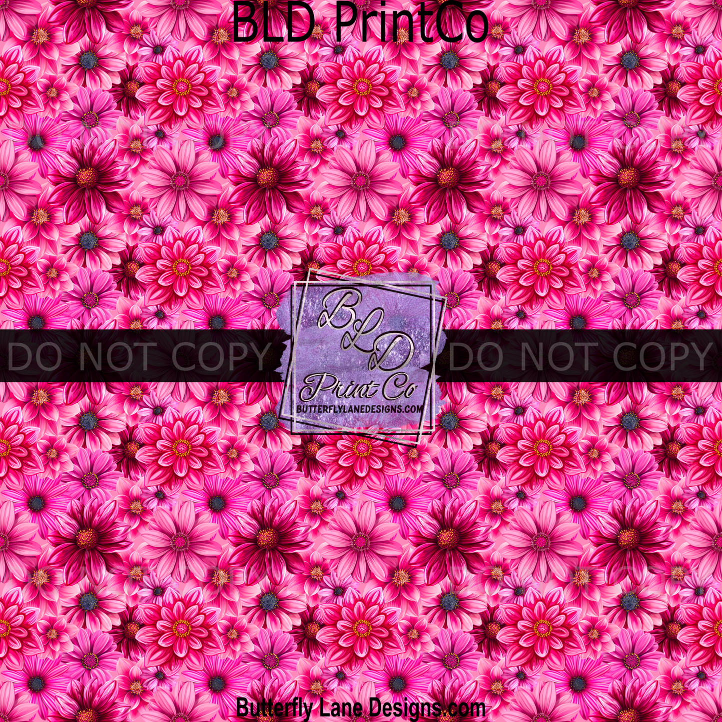 Bright Pink Floral BPV-113