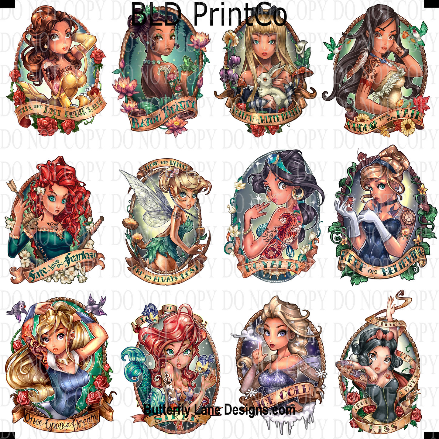 CAPS 43 Different Shade of Princess