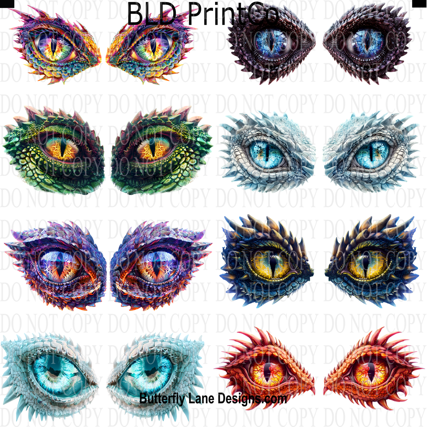 CAPS 47 SET 2 Dragon Eyes
