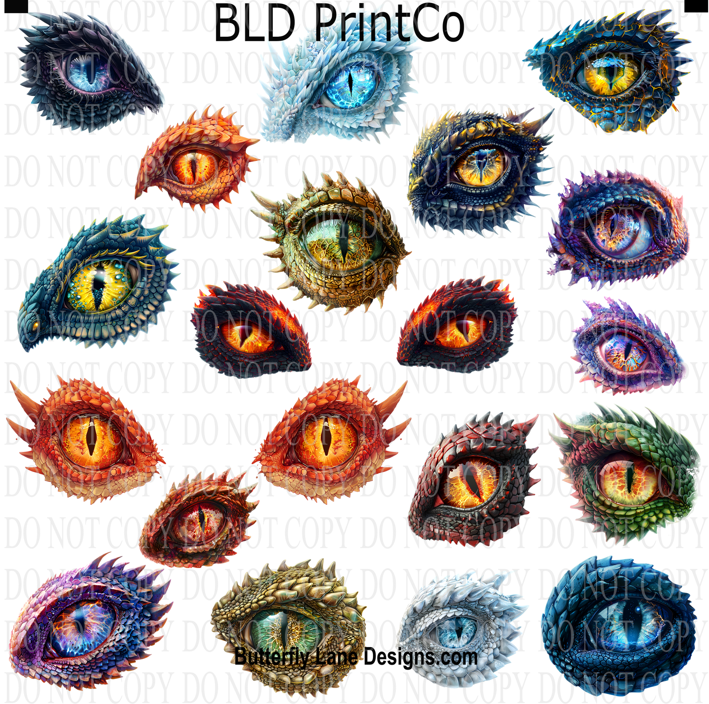 CAPS 47 SET 3 Dragon Eyes
