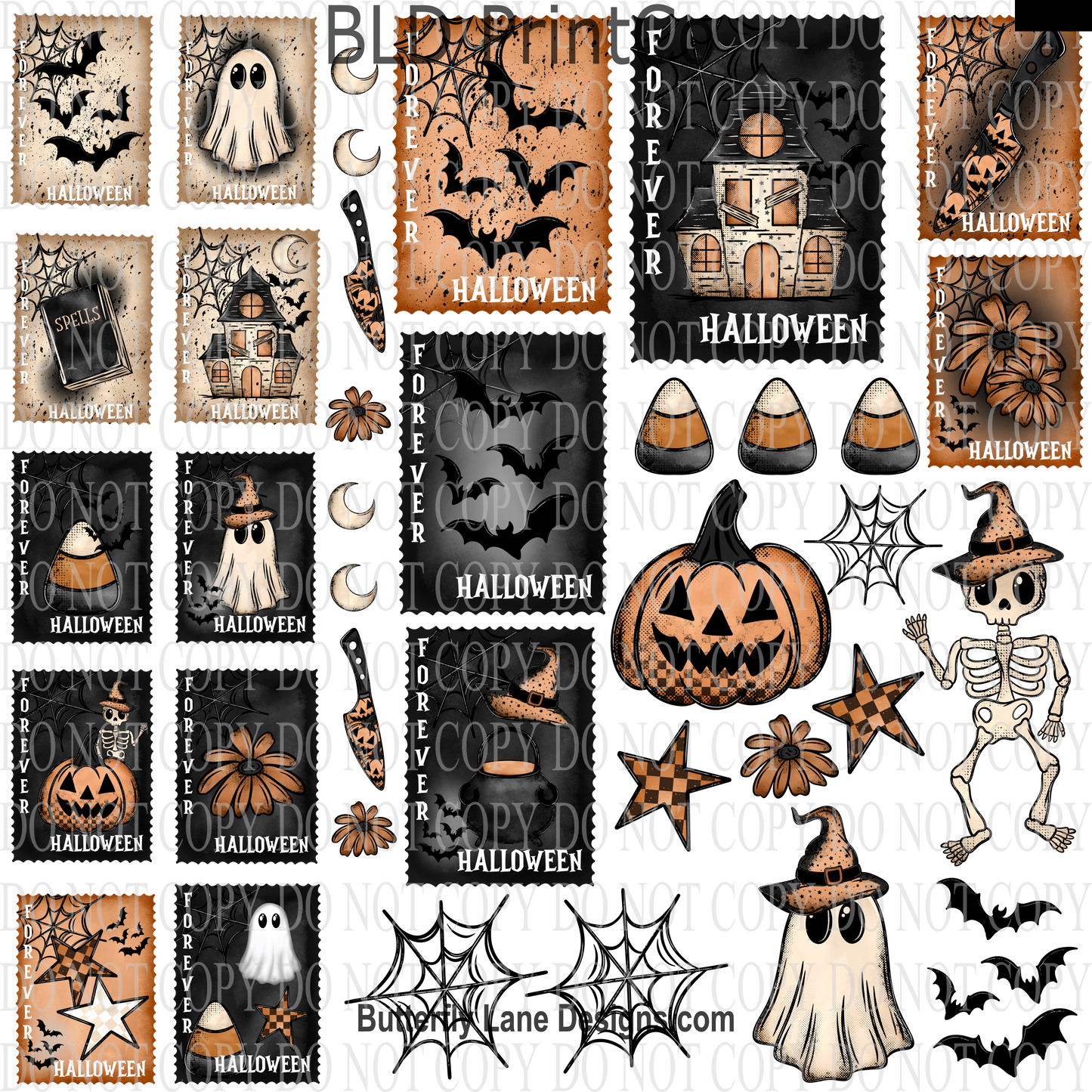 CAPS 49 Forever Halloween-UV DTF