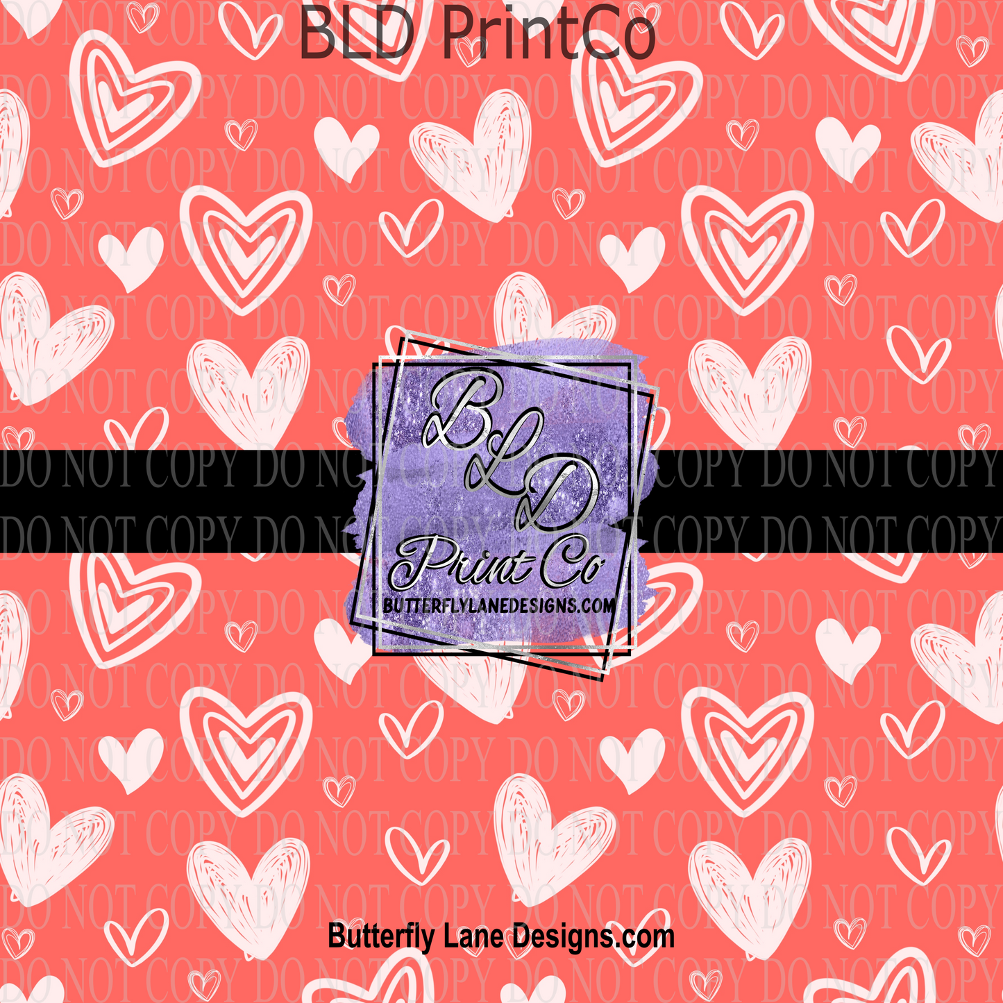 Coral My heart   PV 881 M   Patterned Vinyl