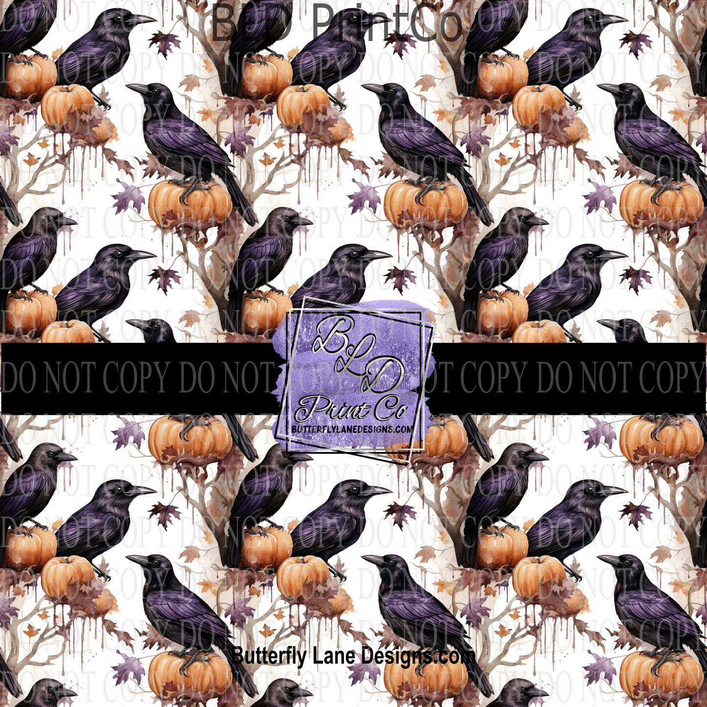 Crows & Pumpkins PV 715 Patterned Vinyl