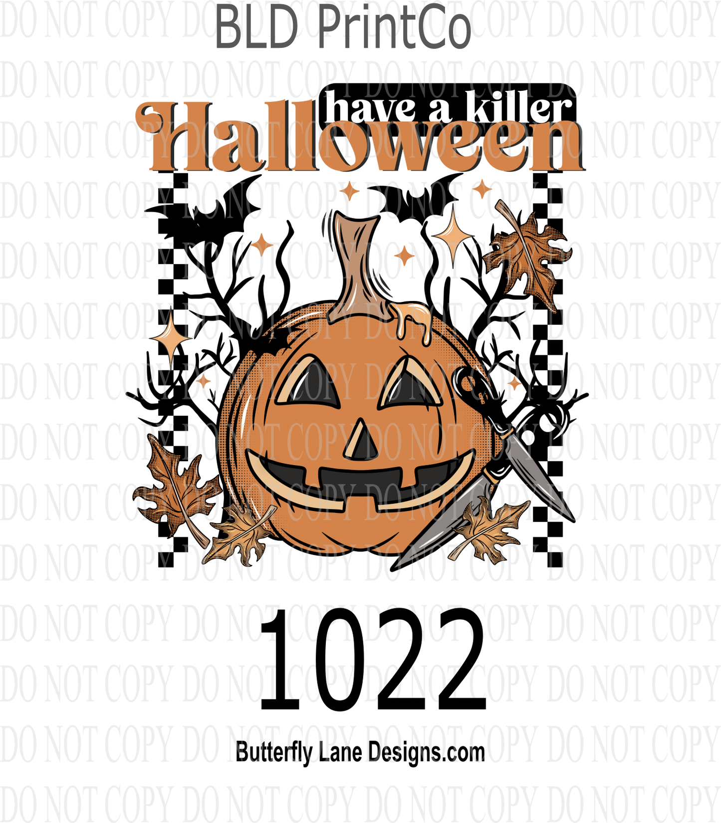 D 1022 Killer Halloween