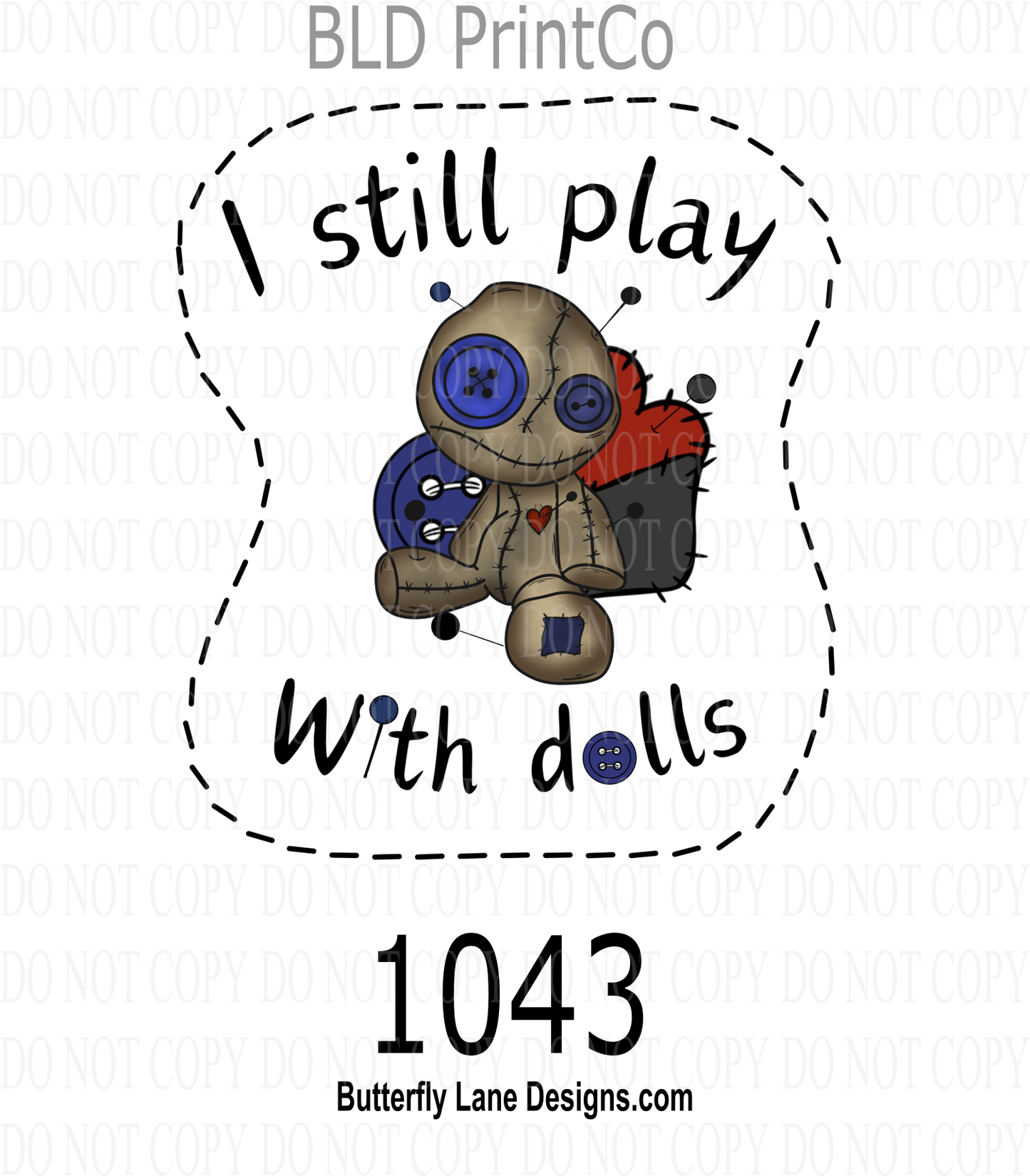 D1043 Still play with dolls-BOY