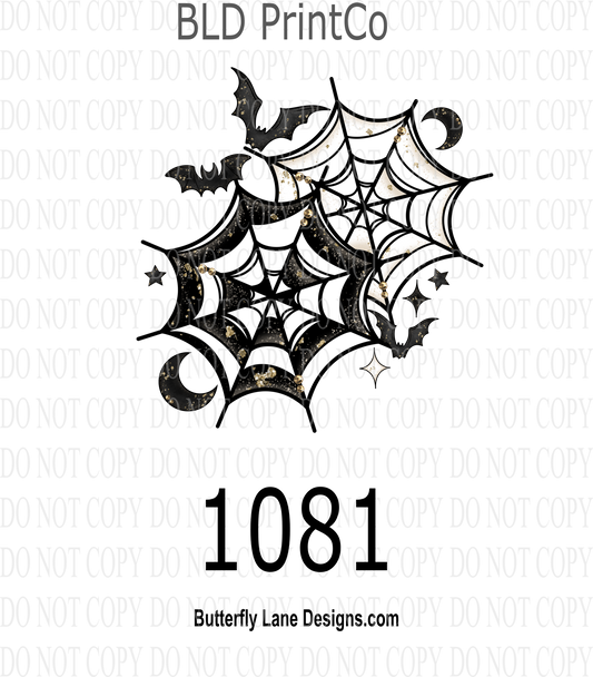 D 1081 Spooky Web-element