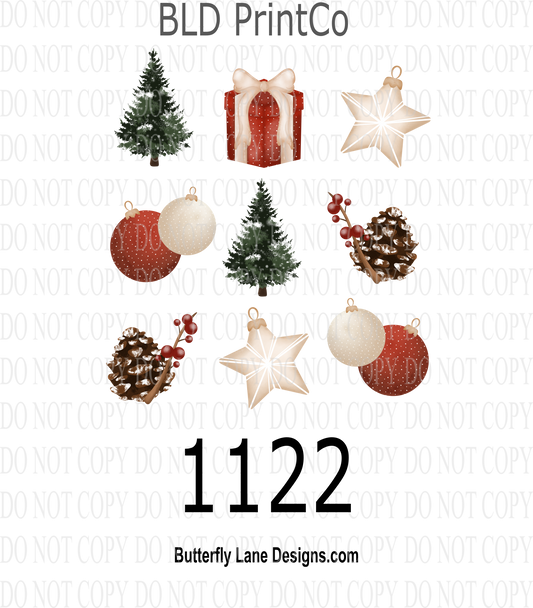 D 1122 tradtional_christmas_grid