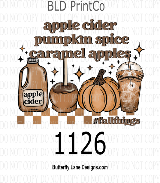 D1126 All the fall things