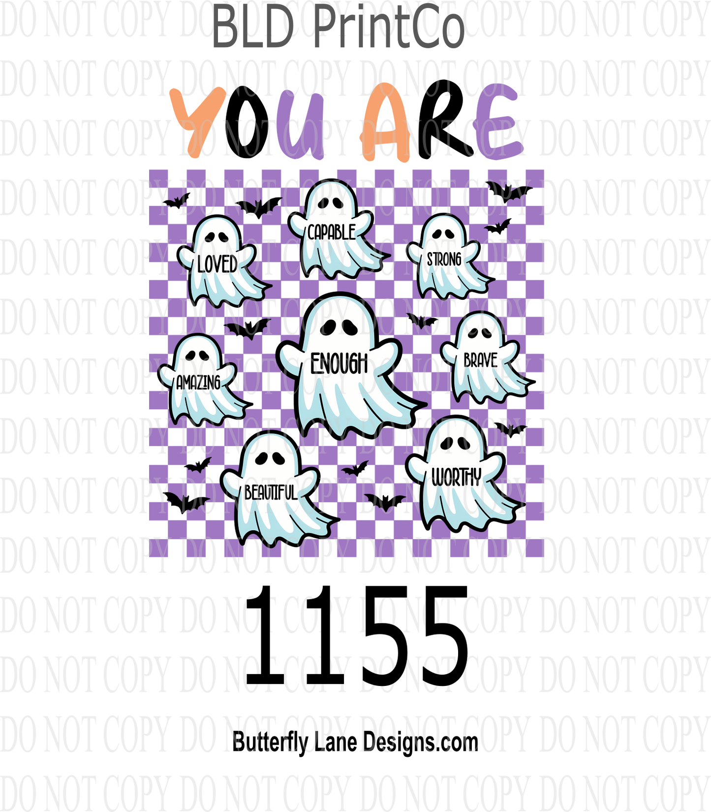 D1155 You are Enough-Loved-Capable-