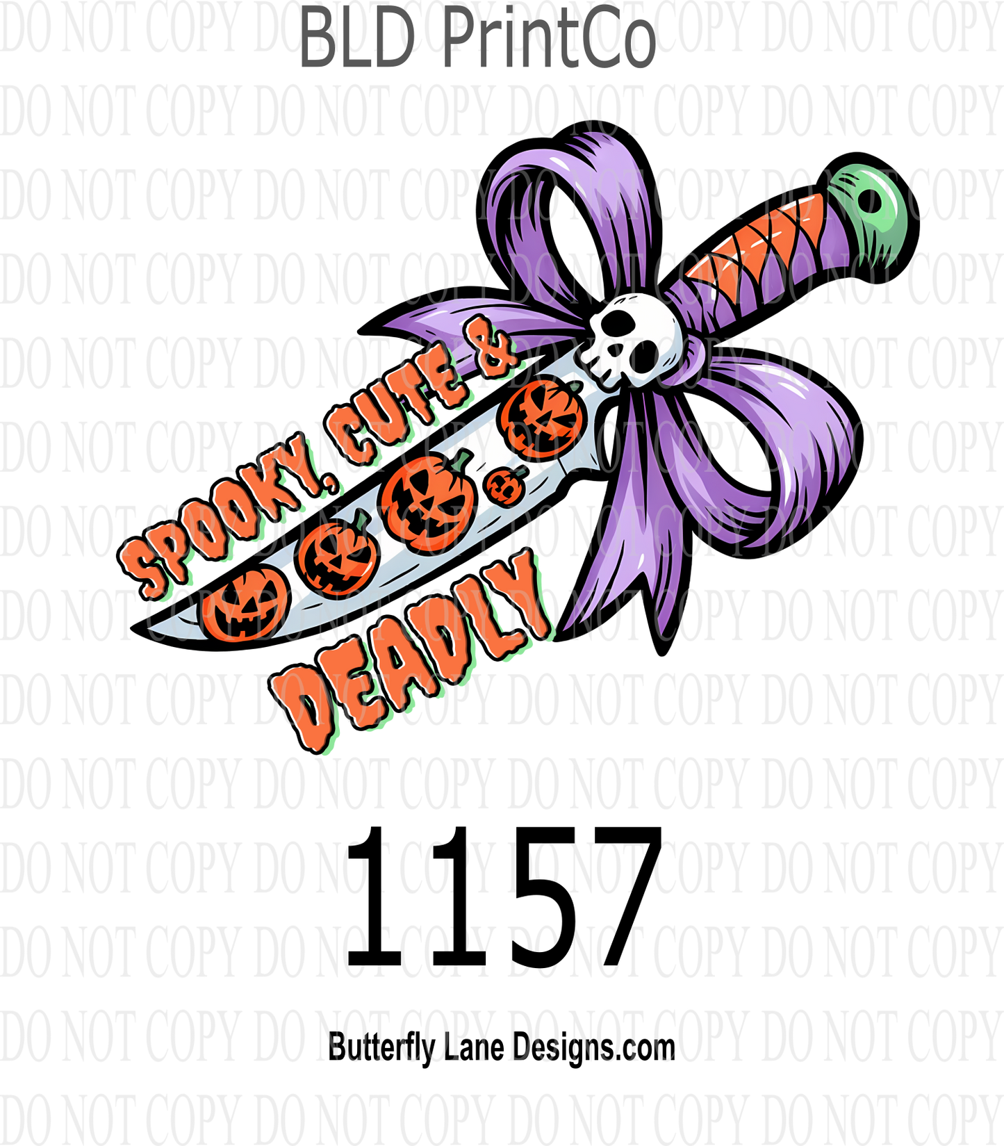 D1157 Spooky cute and deadly