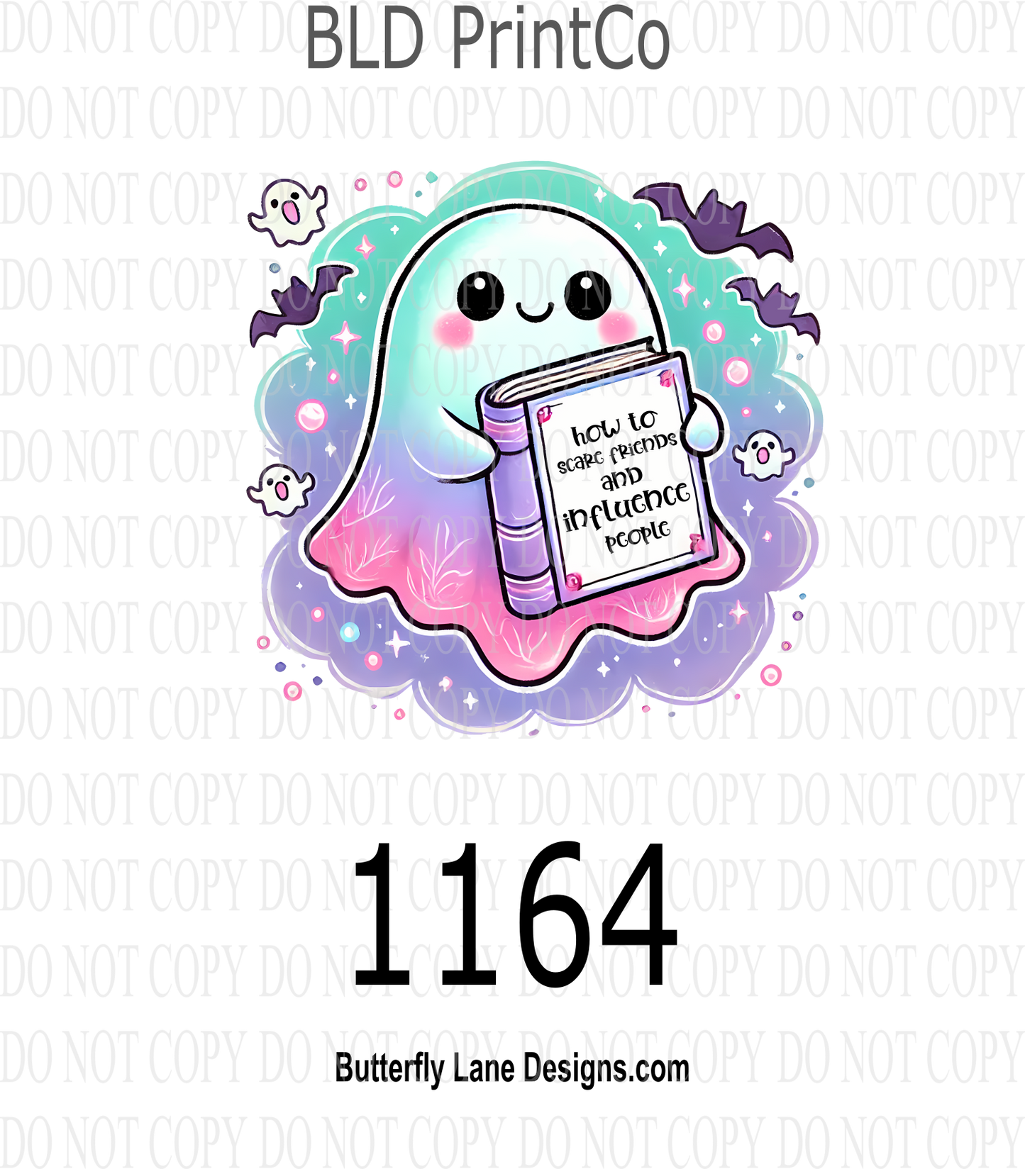 D1164 Cute Ghost-How to scare friends