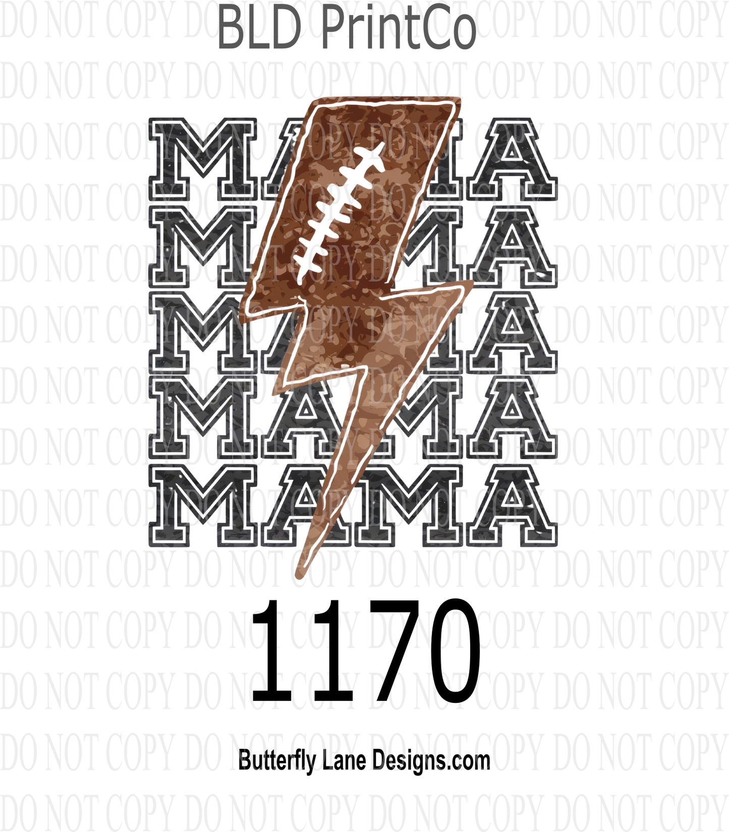 D1170 Football Mama