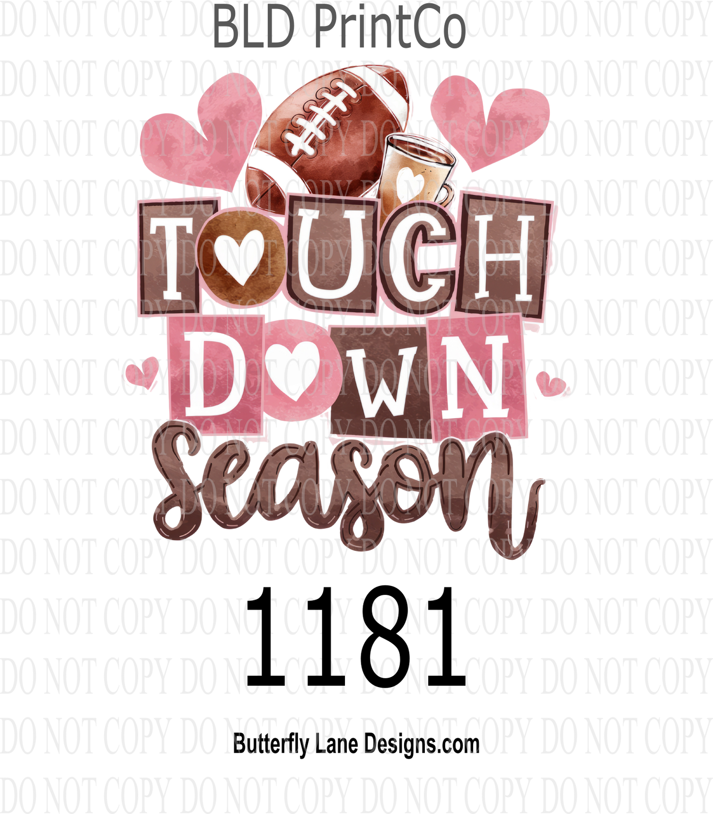 D1181 Touchdown Season-Football