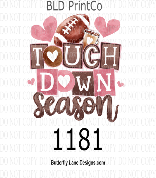 D1181 Touchdown Season-Football