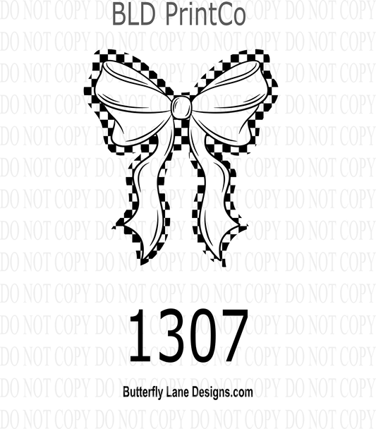 D1307 Single_Color_Bow