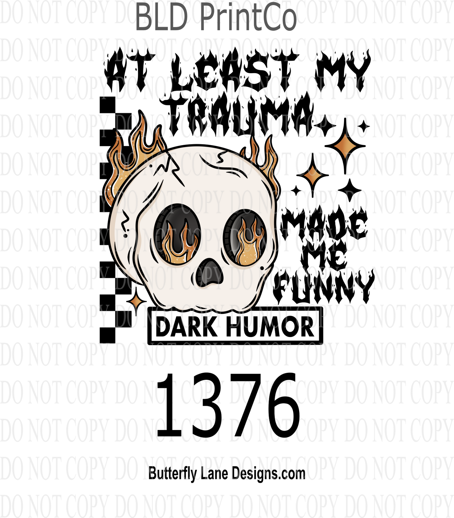 D1376  At least my Trauma made me funny