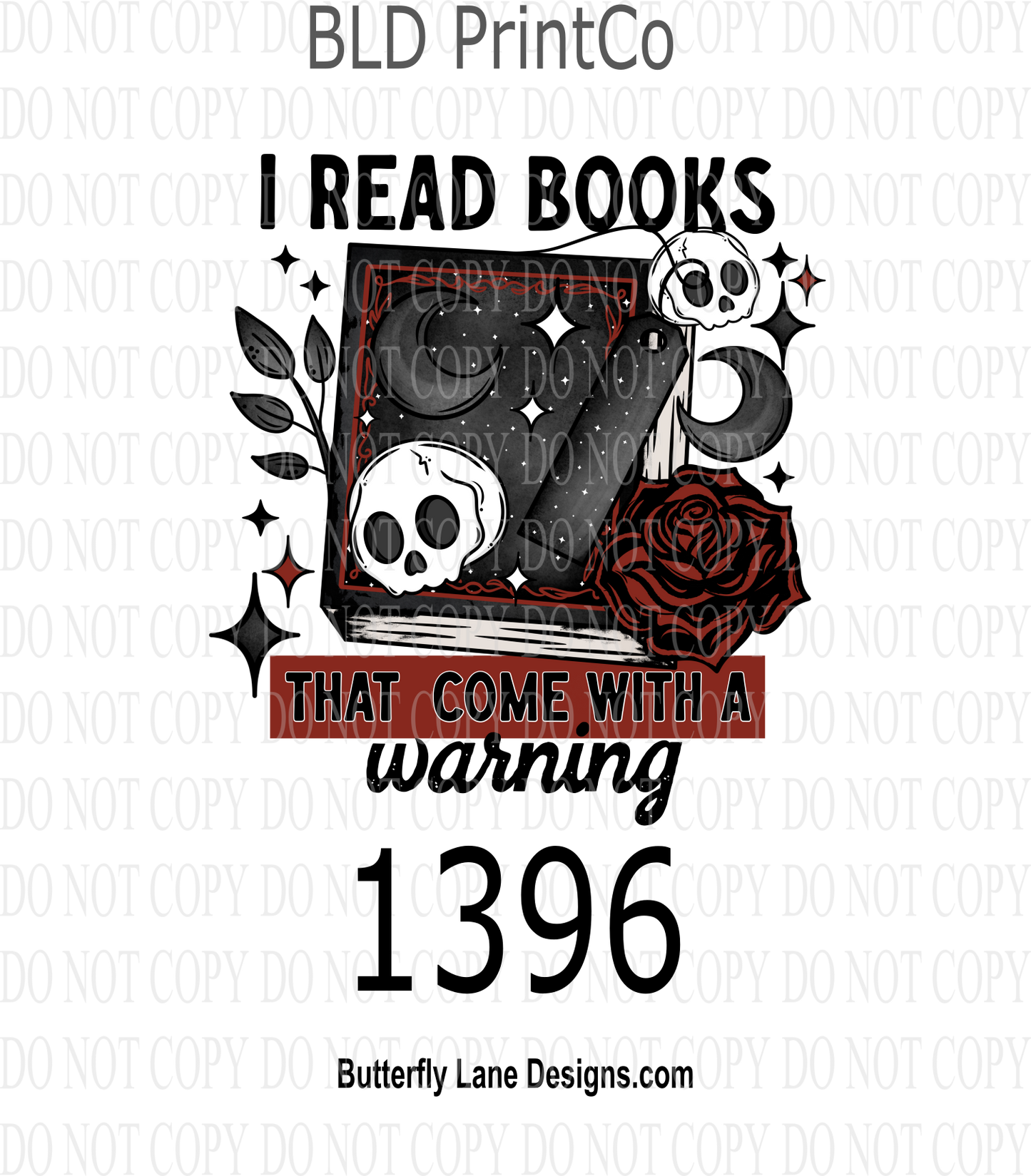 D1396 I read Books that come with a warning