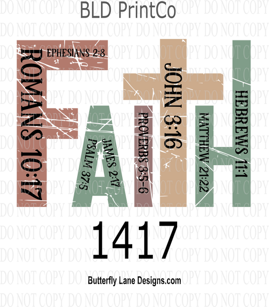 D1417 Faith - bible verses