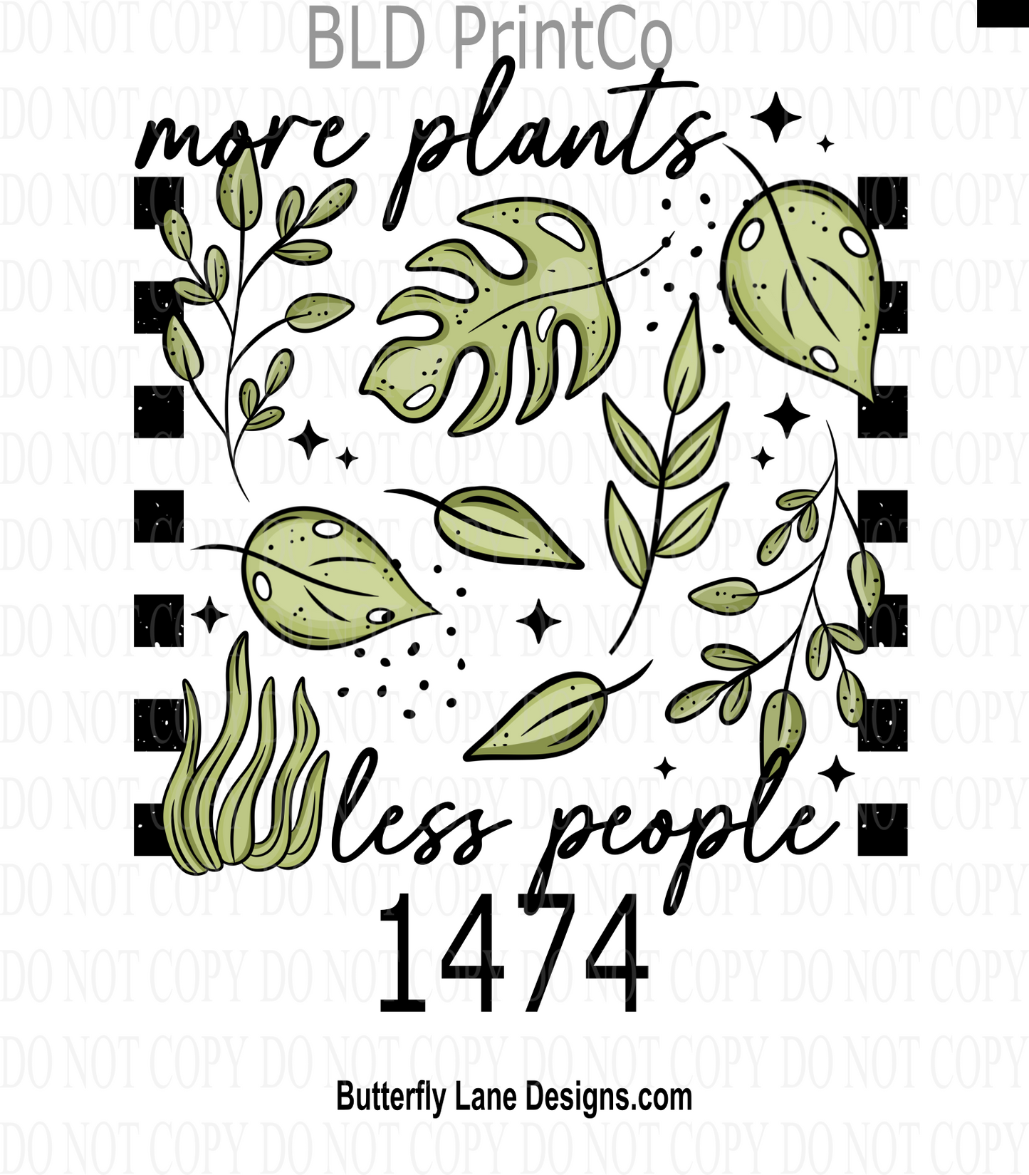 D1474 More plants less people