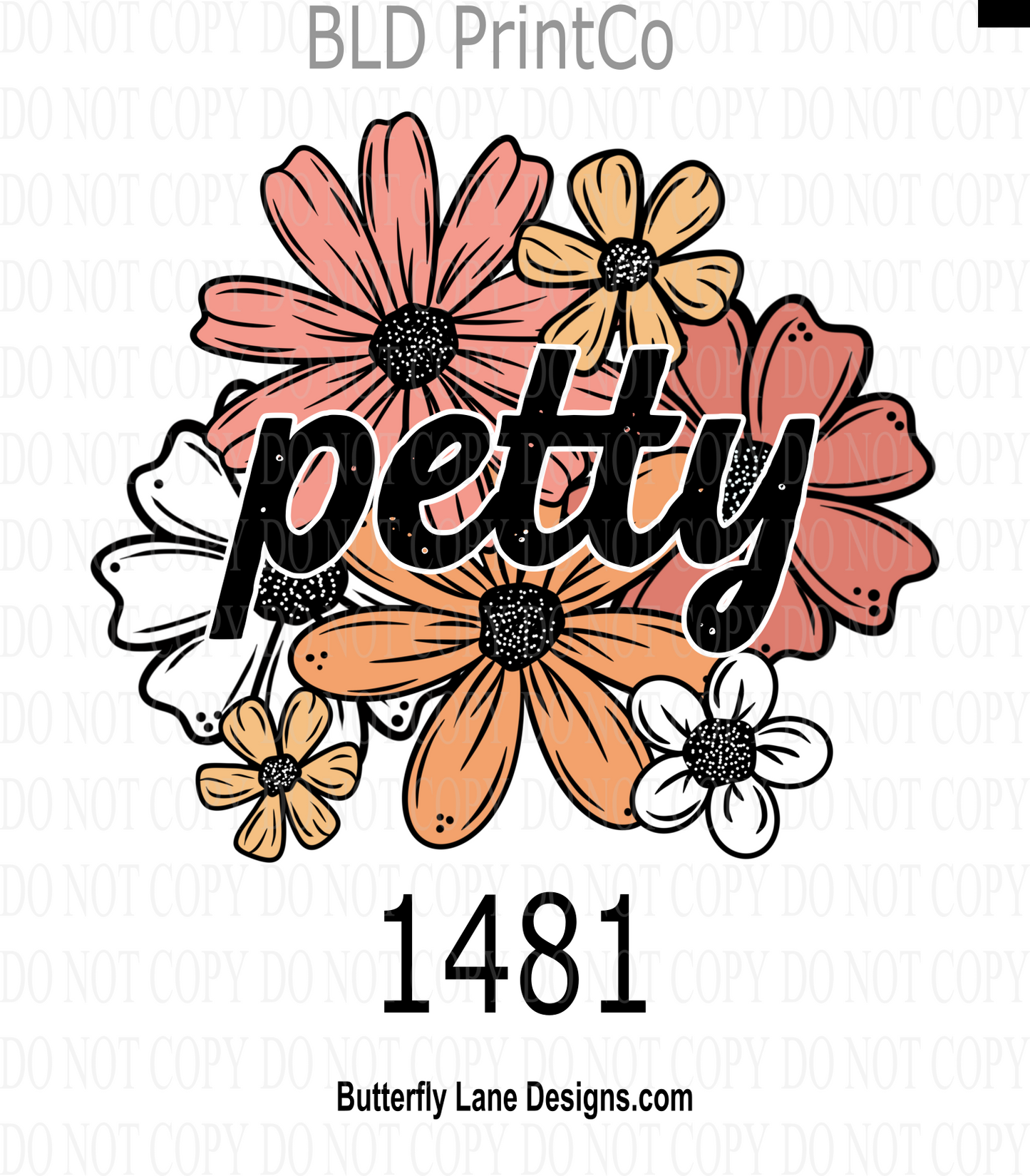 D1481 Petty- Florals
