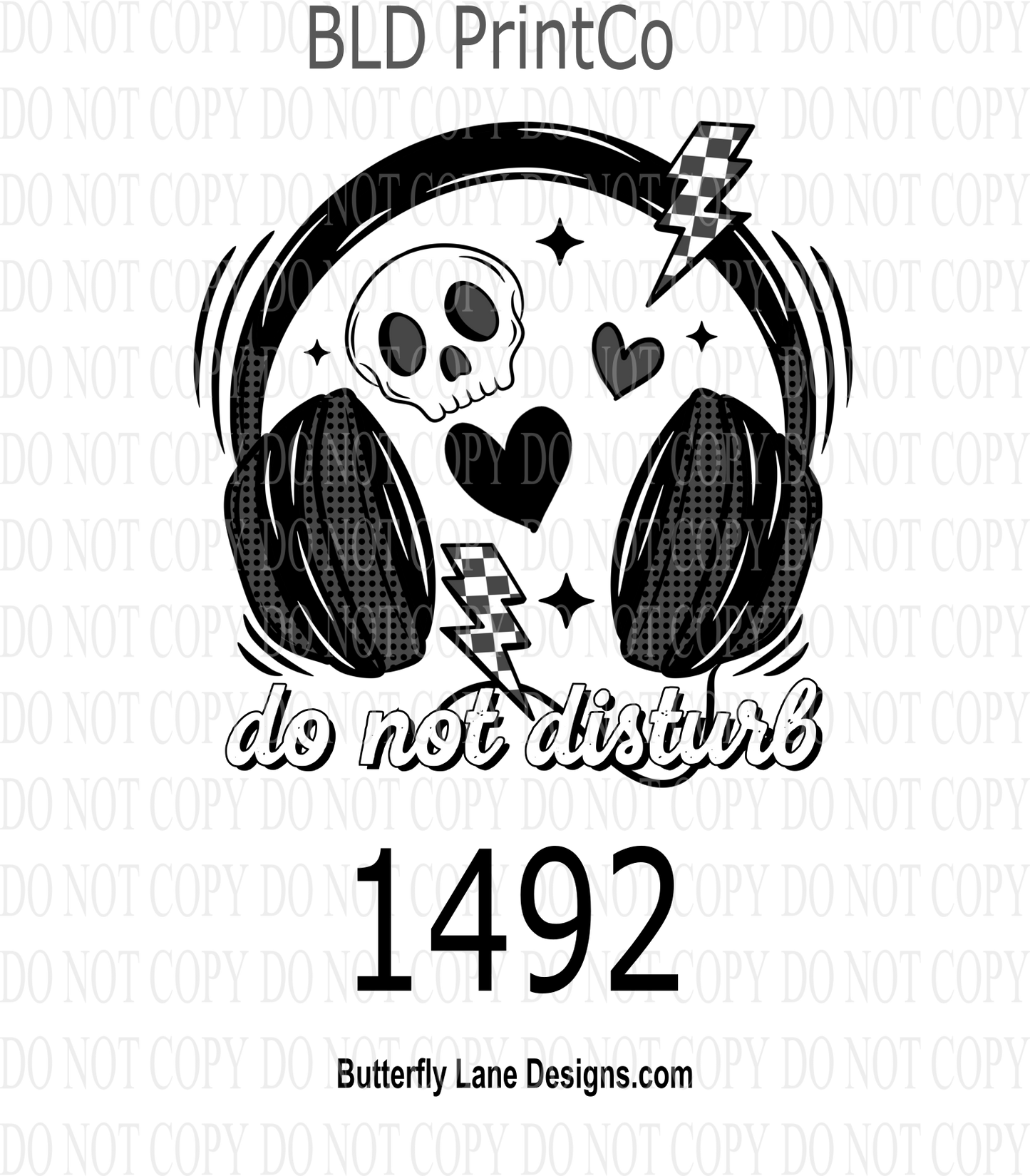 D1492 Do not Disturb