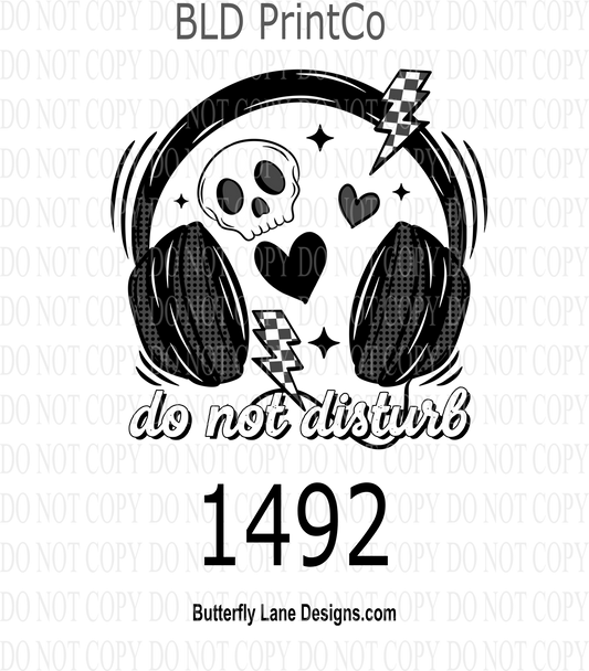 D1492 Do not Disturb