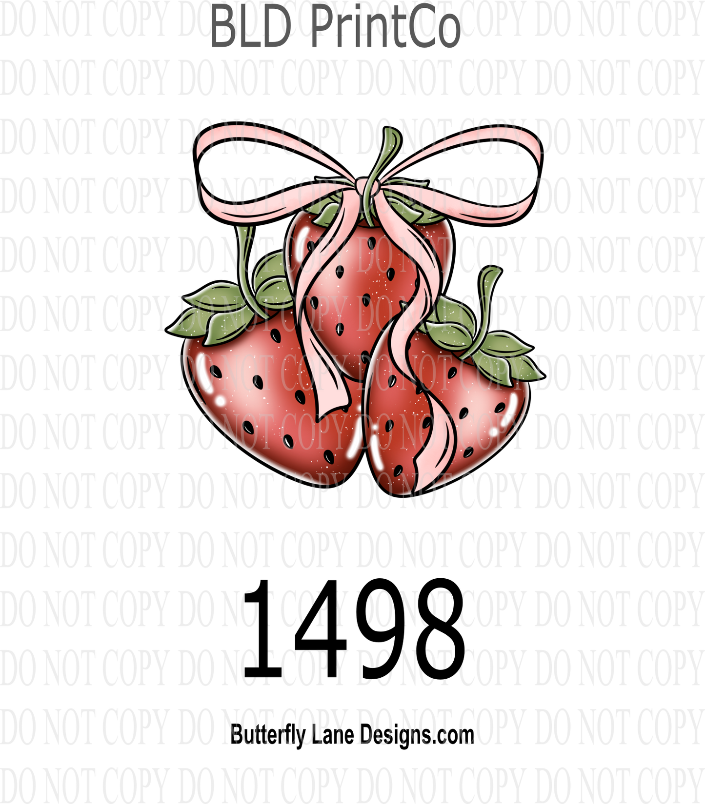 D1498 Strawberry Season -Element no text