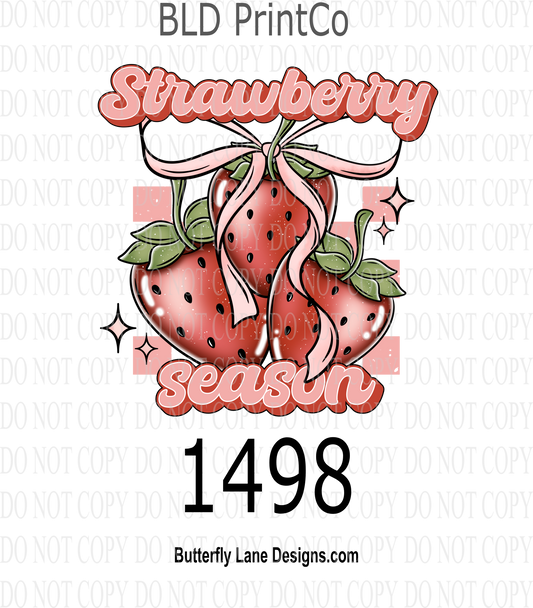 D1498 Strawberry Season