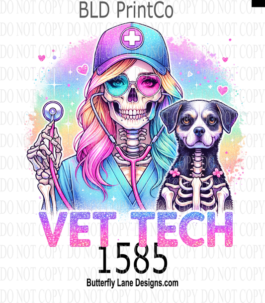 D1585 Vet Tech Skellies