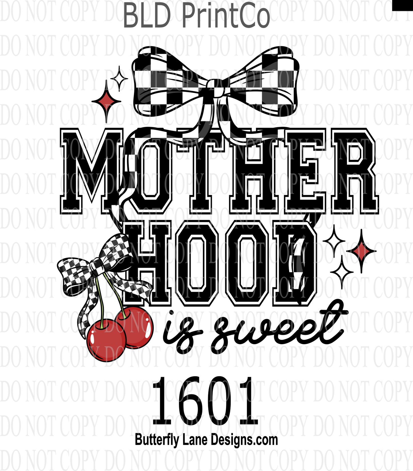 D1601 Motherhood is sweet