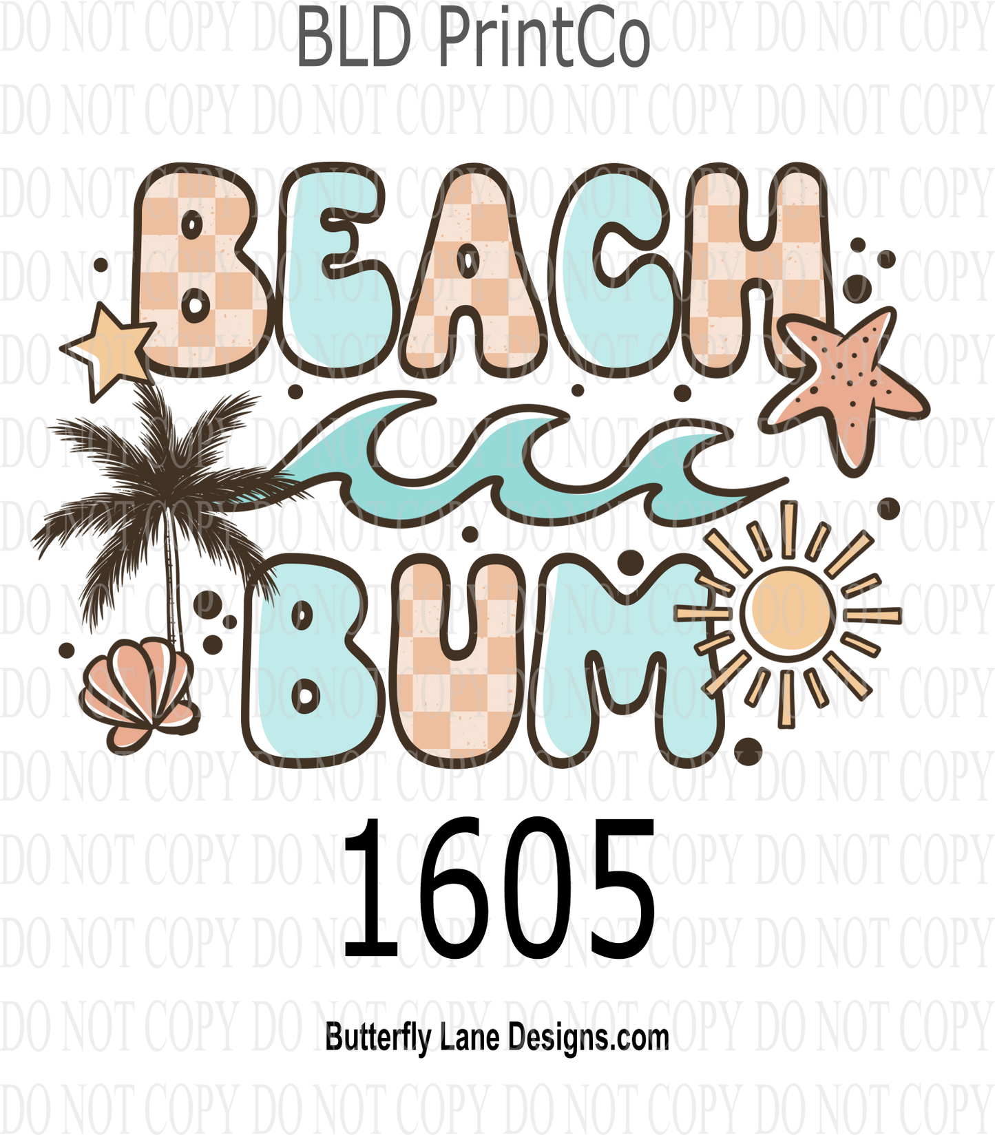 D1605 Beach Bum