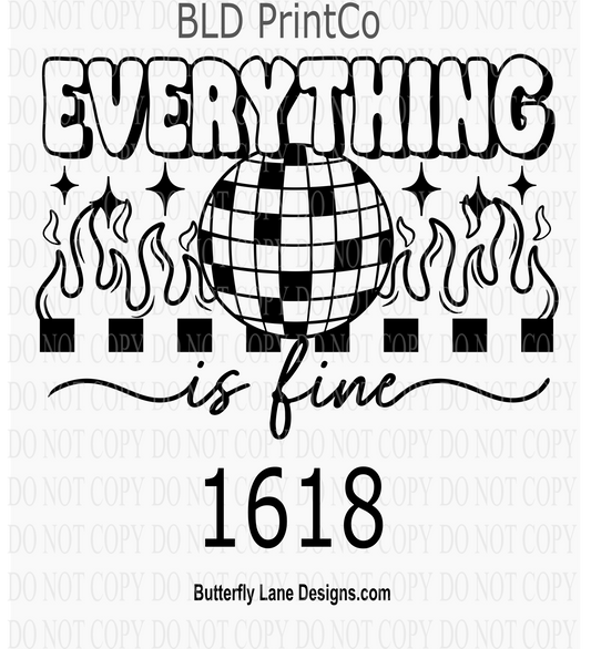 D1618 Everything Is Fine