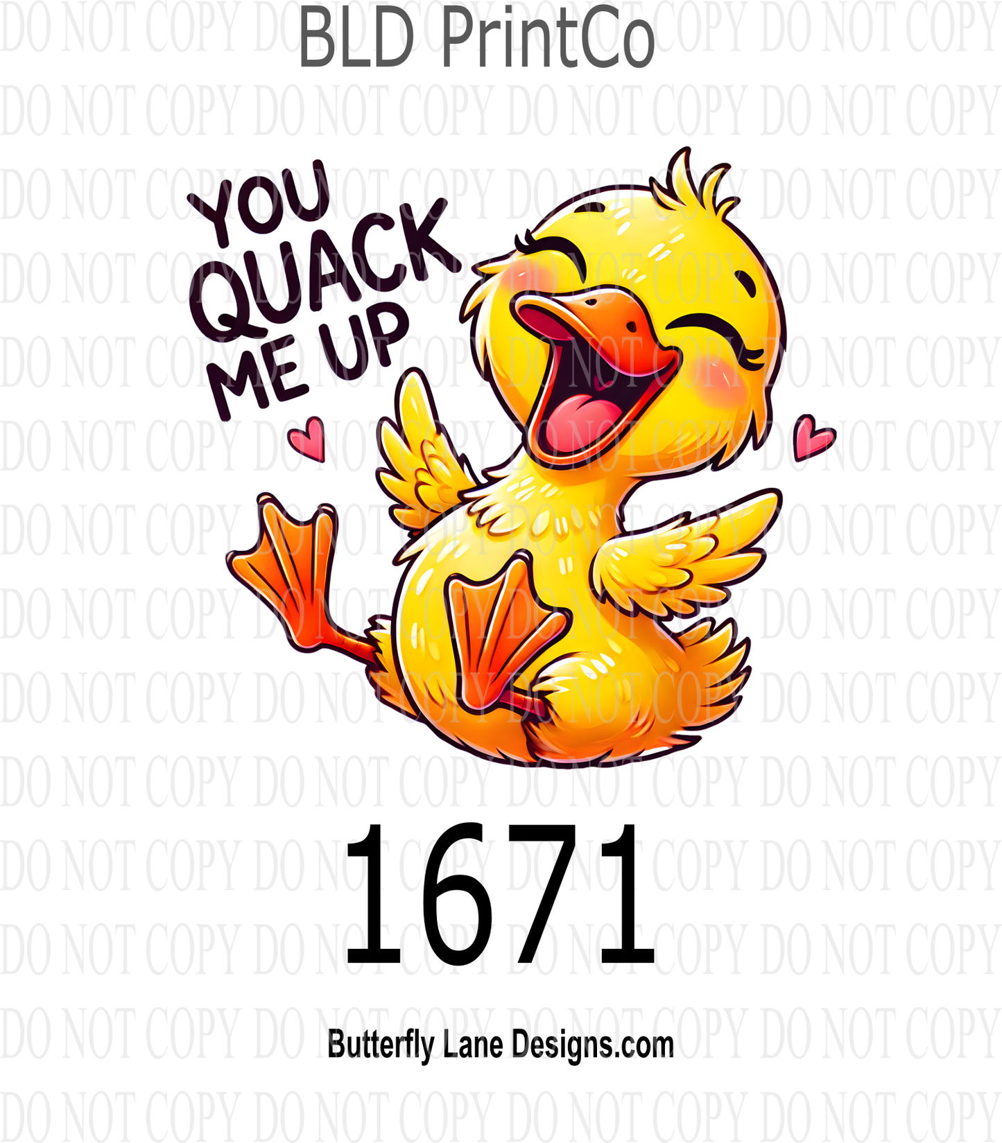 D1671 You quack me up
