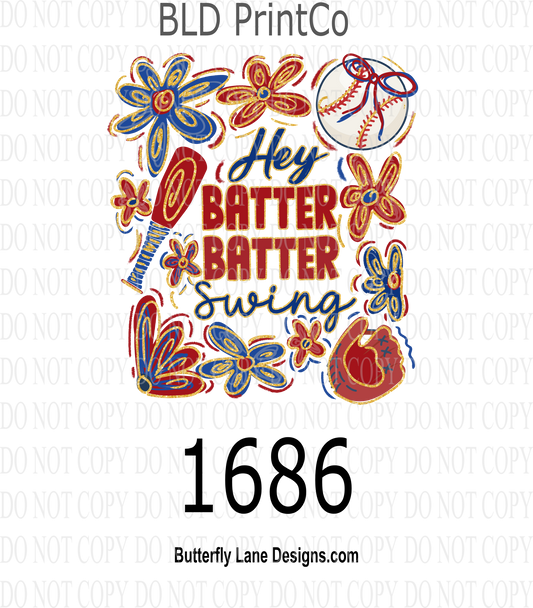 D1686 Hey Batter Batter Swing