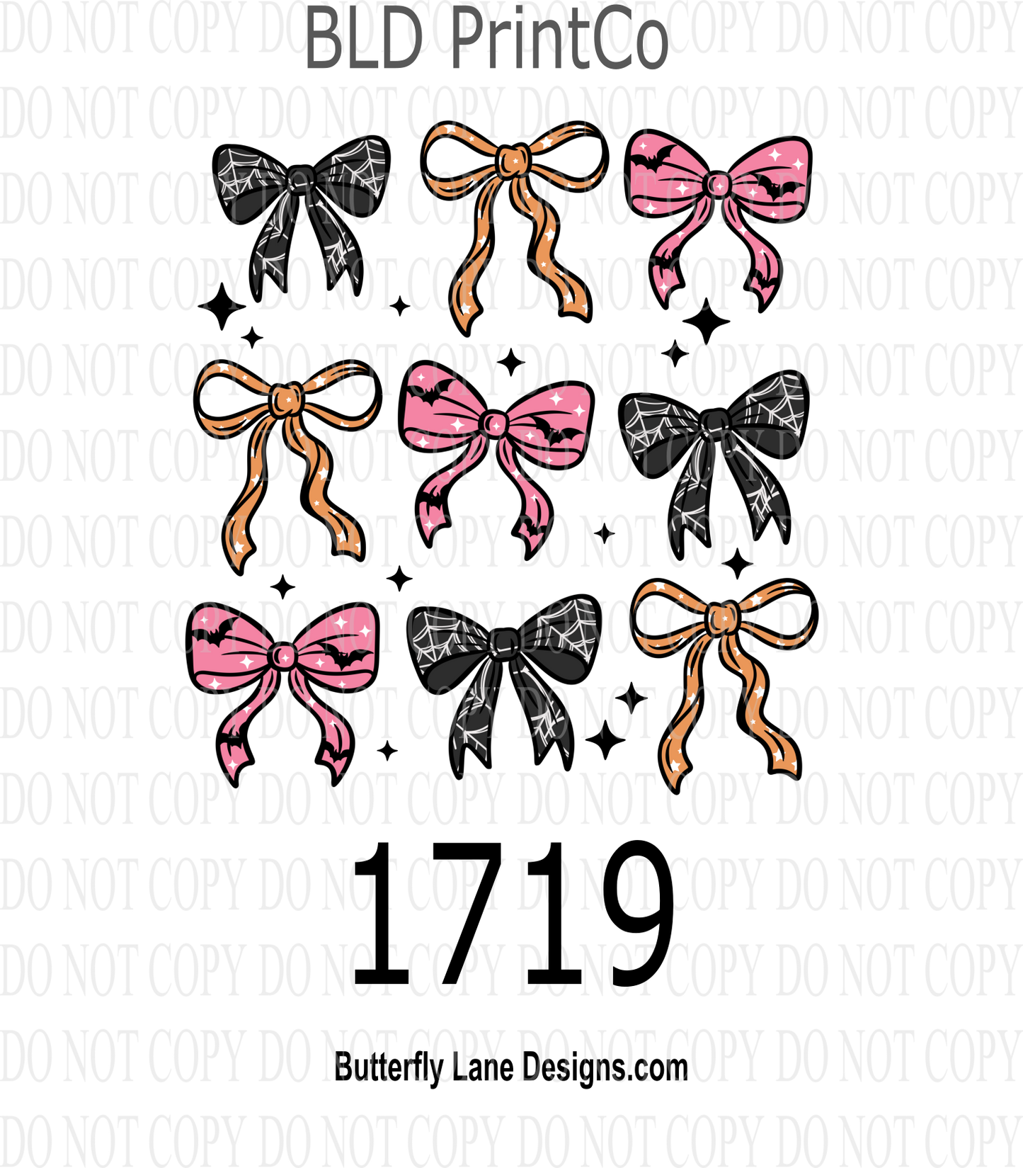 D1719 Spooky Girl_Bows_Grid