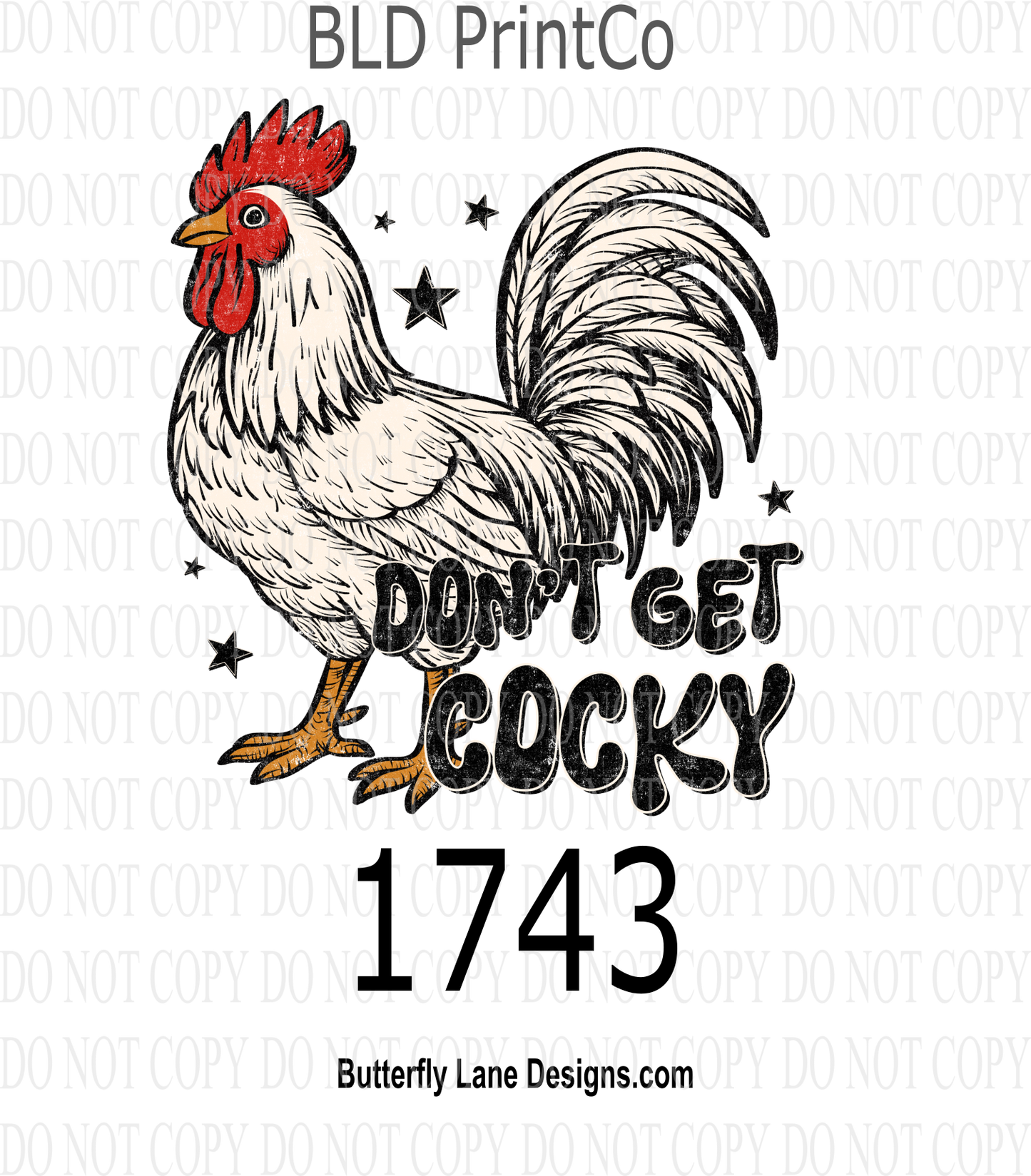 D1743 Don’t Get Cocky