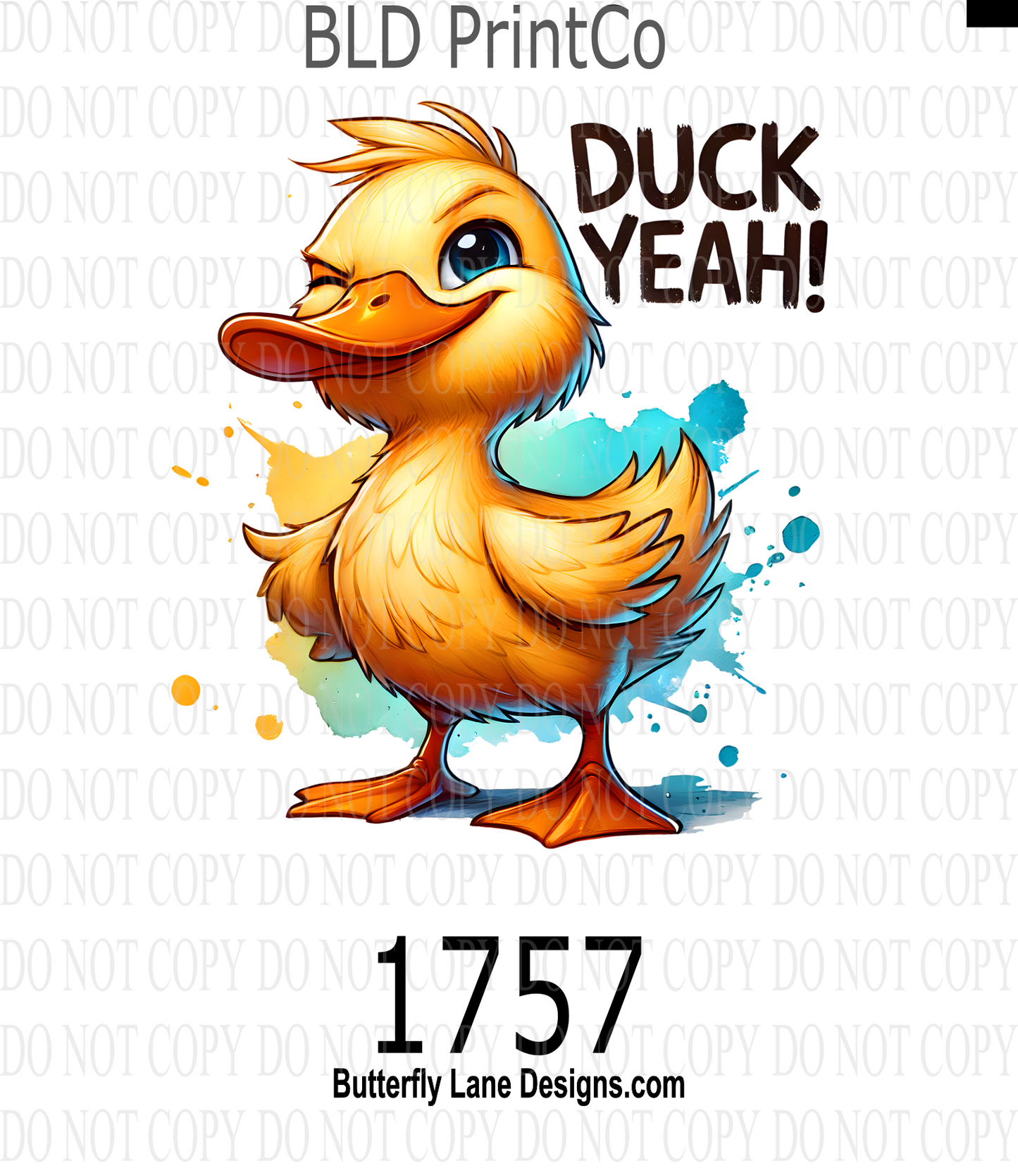 D1757 Duck Yea