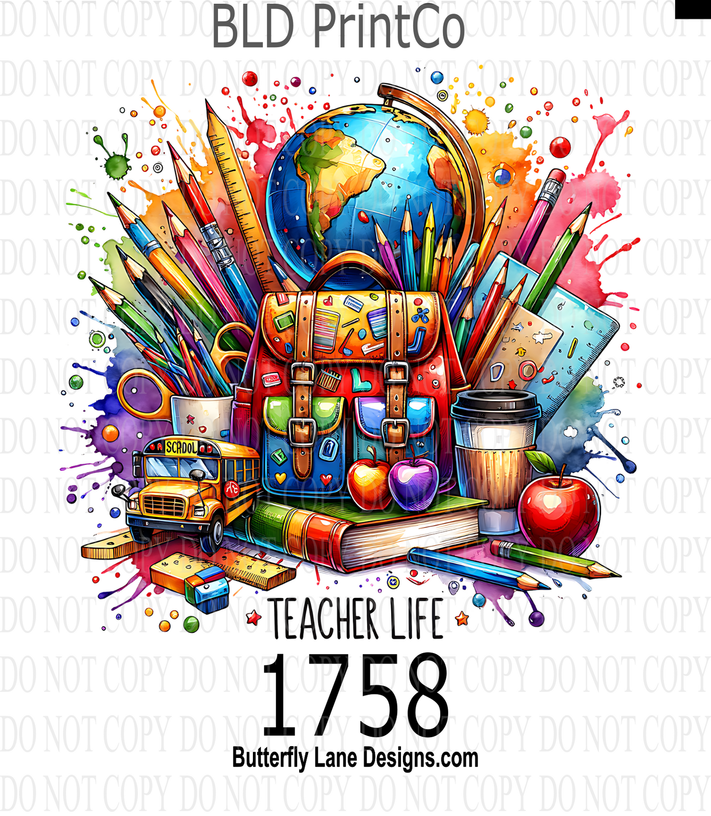 D1758 Teacher Life