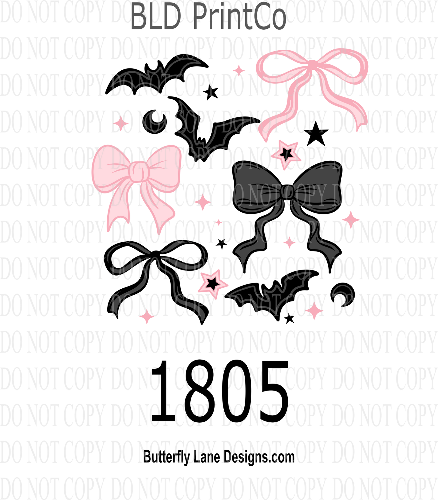 D1805 Bats & Bows