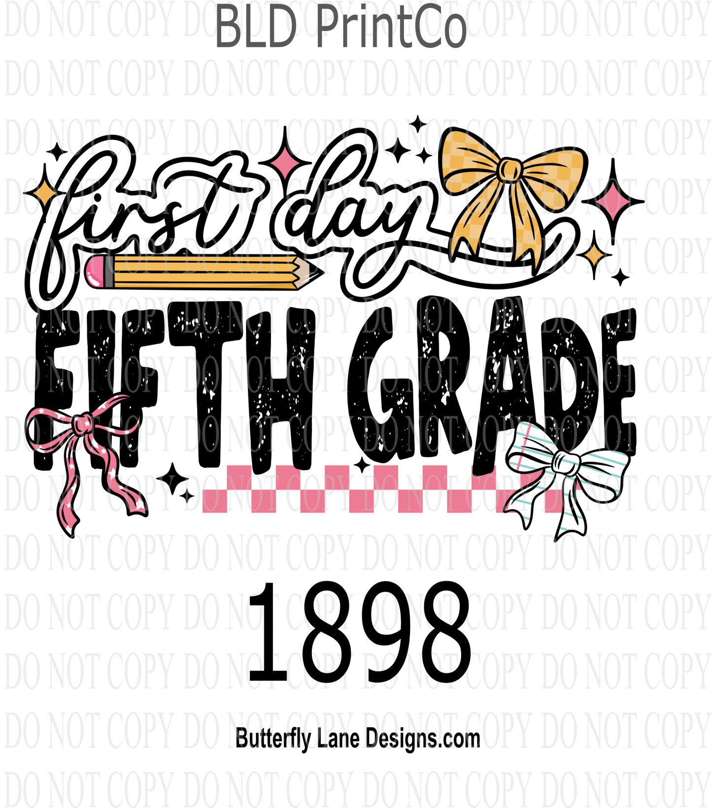 D1898 First_Day Fifth_Grade