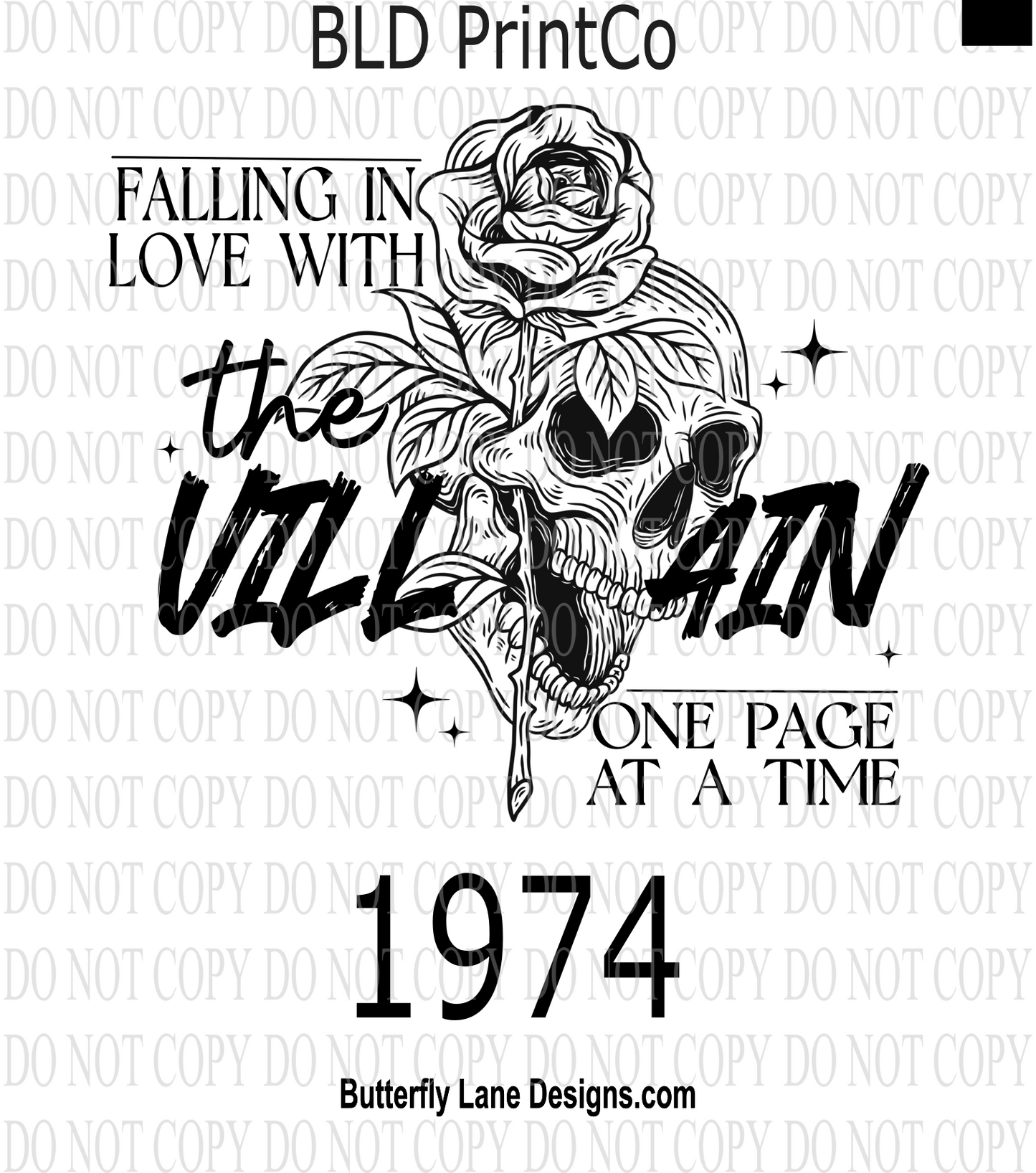 D1974 Falling in love with the villain one page at time