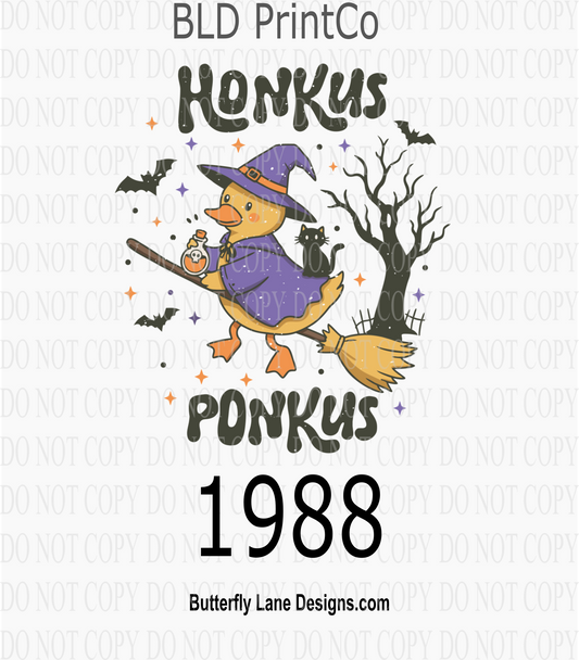 D1988 Honkus Ponkus Duckous