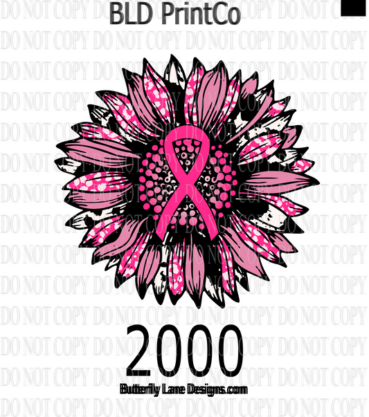 D2000 Wear pink sunflower