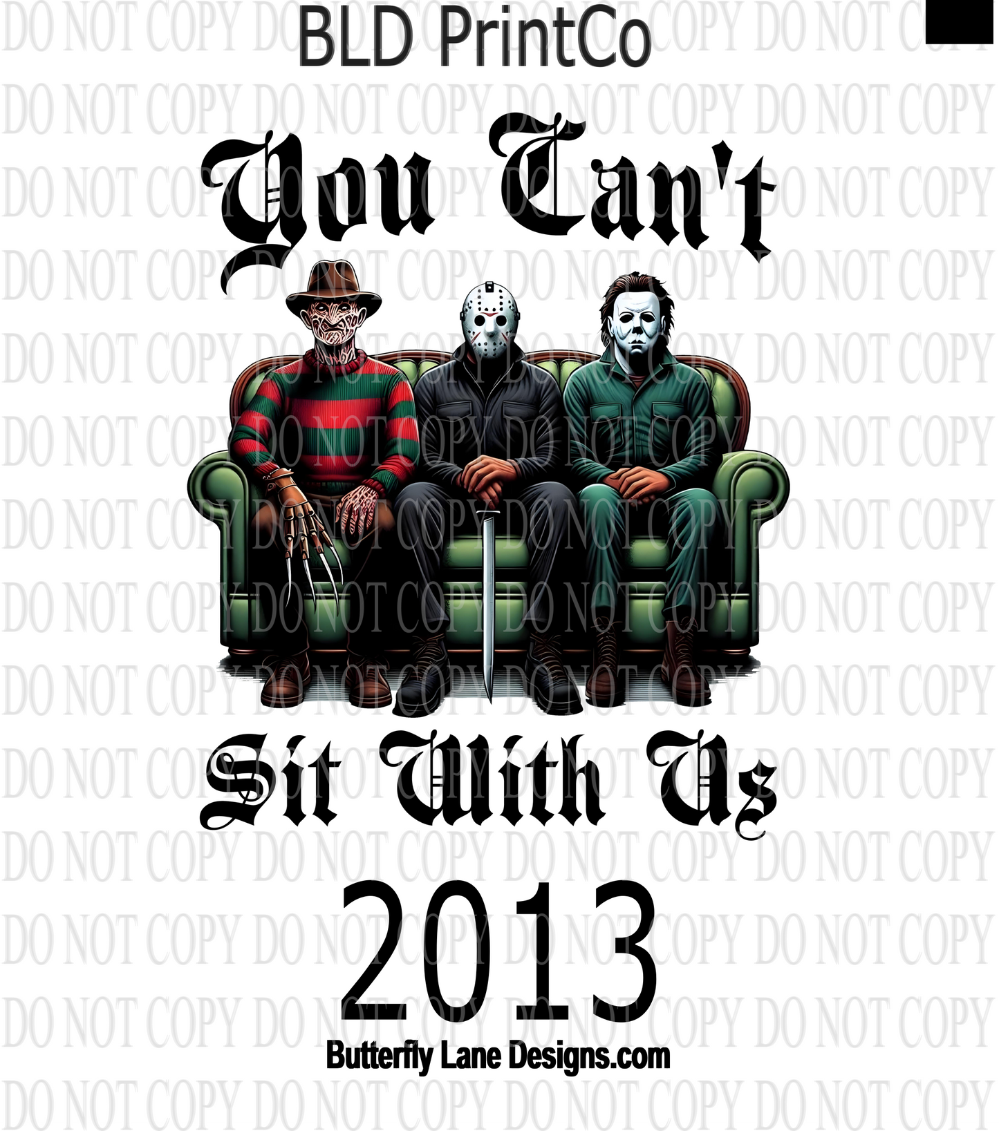 D2013 You can't sit with us-scary movie guys