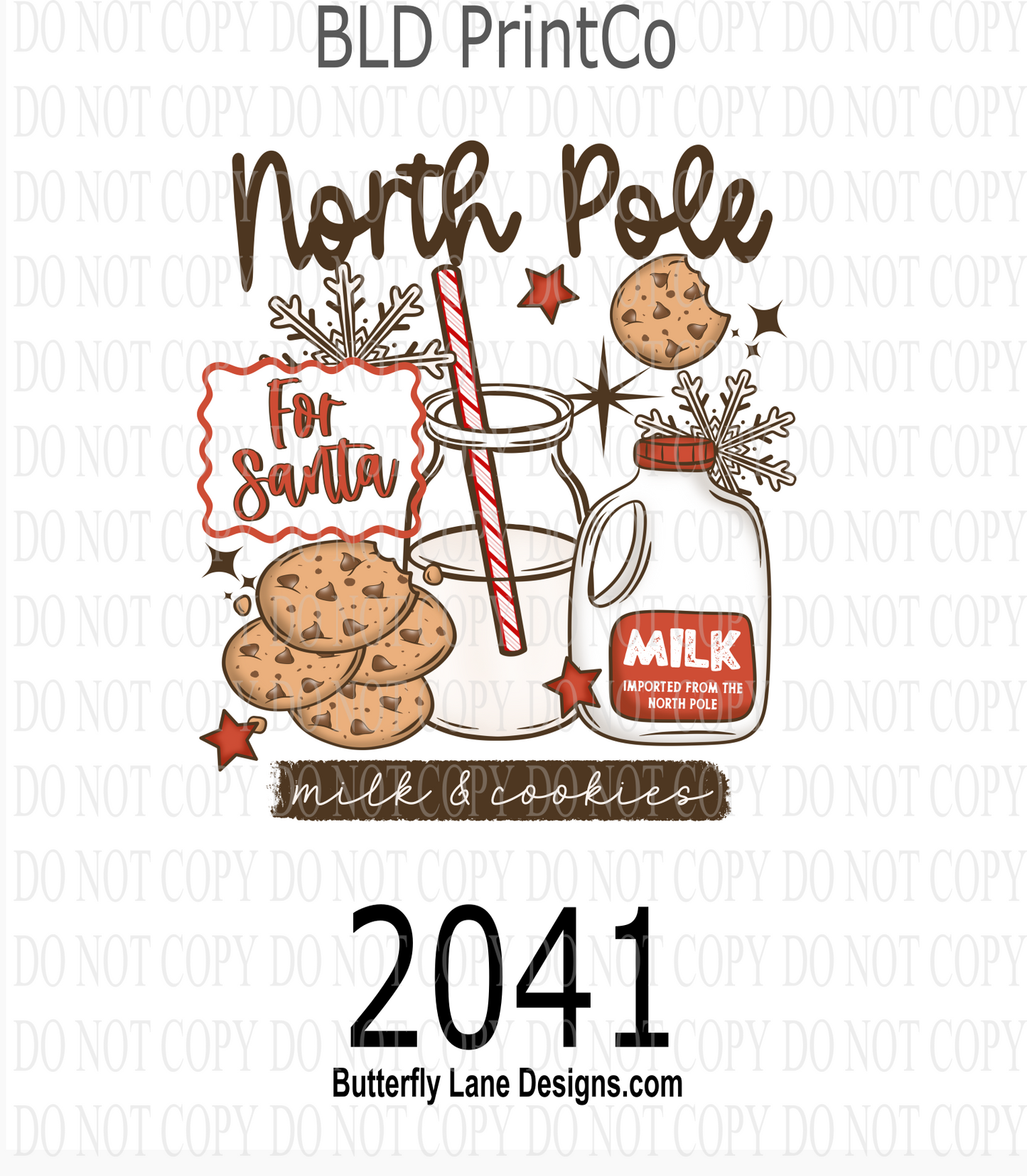 D2041 Milk and cookies