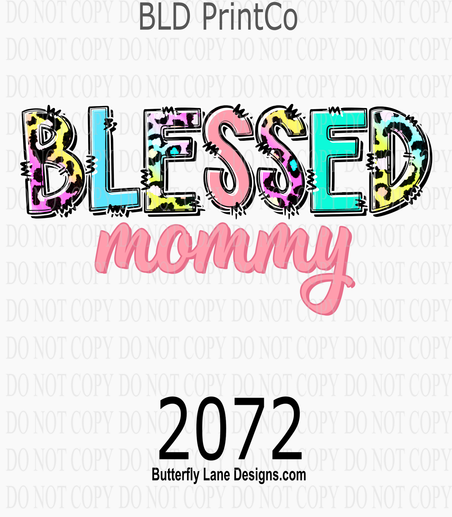 D2072 Blessed Mommy